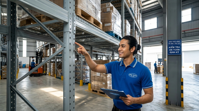 Lưu ý bảo trì kệ pallet Tây Ninh Bảo trì và kiểm tra kệ pallet trong kho hàng Tây Ninh