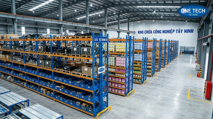 Hệ thống kệ nhiều tầng tối ưu chiều cao kho tại Tây Ninh