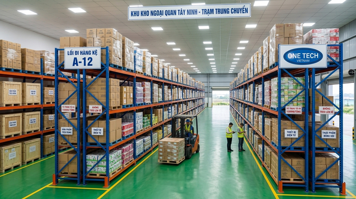 Ứng dụng kệ trung tải cho kho ngoại quan và kho trung chuyển tại Tây Ninh