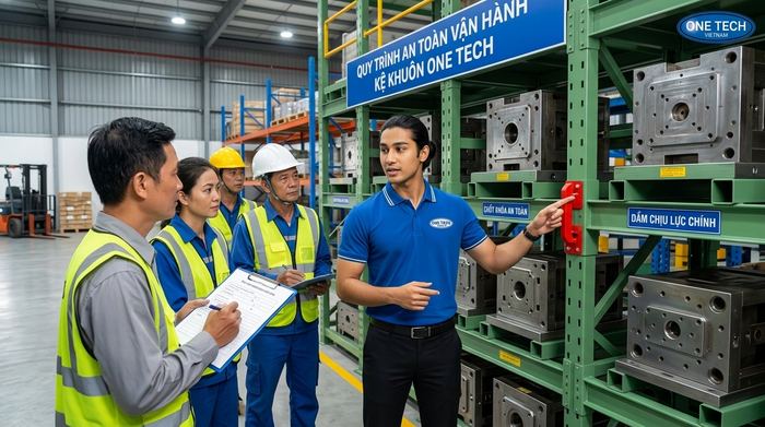Đào tạo an toàn vận hành Kệ Khuôn Tây Ninh cho nhân sự kho