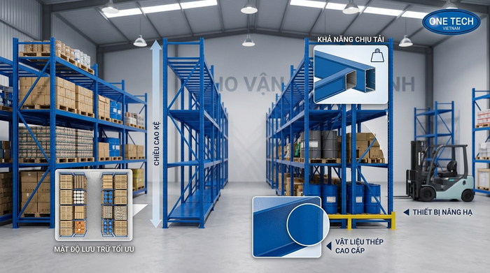 Các yếu tố ảnh hưởng đến báo giá kệ kho trung chuyển Tây Ninh Các yếu tố ảnh hưởng đến báo giá kệ kho trung chuyển Tây Ninh