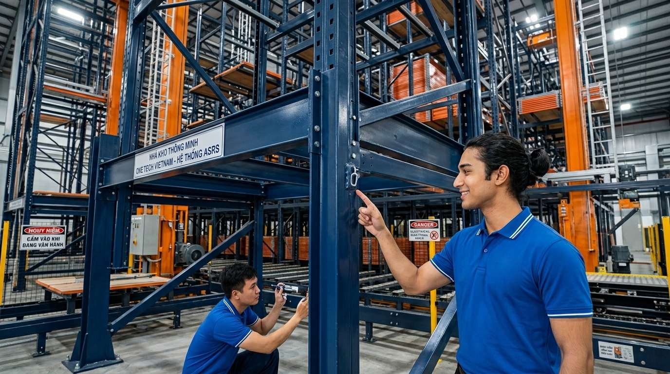 Tiêu chuẩn và bảo trì cho kệ ASRS Bảo trì kệ ASRS Tây Ninh và kiểm tra an toàn kho tự động