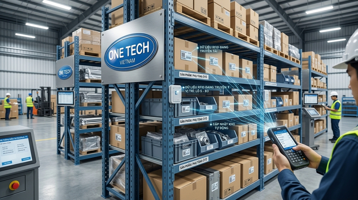 Công nghệ RFID trong kệ kho thông minh Tây Ninh