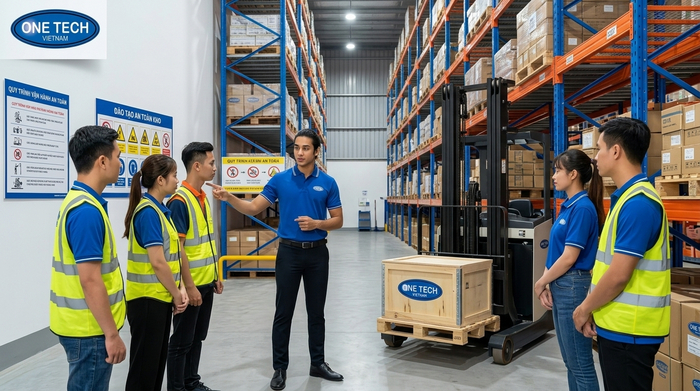 Đào tạo vận hành an toàn cho kho sử dụng kệ Narrow Aisle