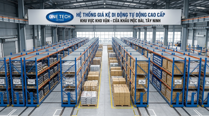 Kệ di động kho hàng cửa khẩu Mộc Bài Kệ di động cho kho hàng gần cửa khẩu Mộc Bài Tây Ninh