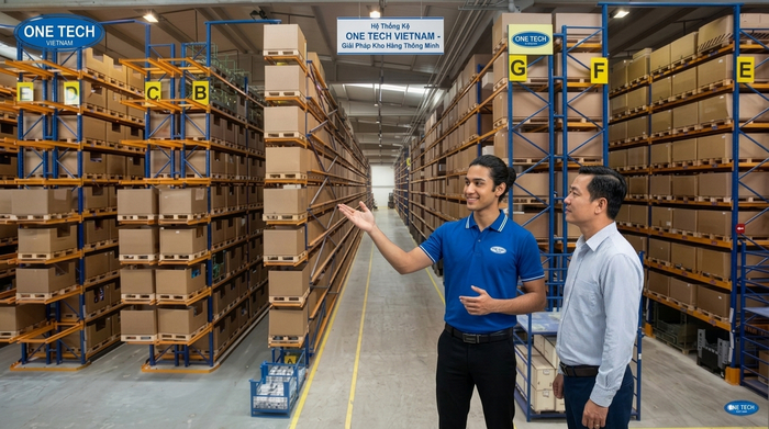 OneTech tư vấn Kệ Narrow Aisle Tây Ninh cho kho hàng doanh nghiệp
