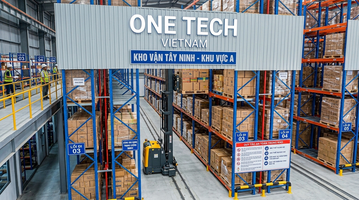 Pallet Stacker Crane cho kho trung chuyển tại Tây Ninh