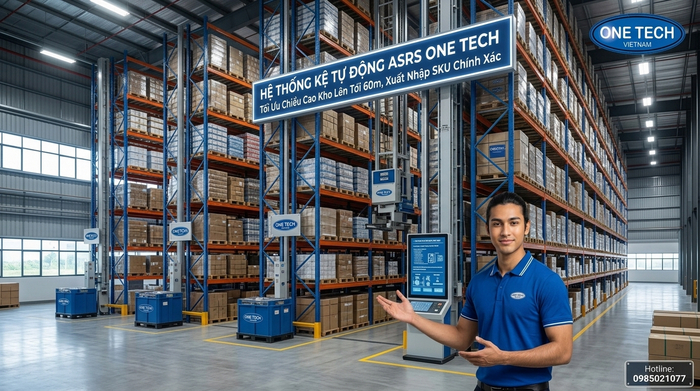 Tư vấn Stacker-Crane Tây Ninh bởi Kệ kho hàng Tây Ninh OneTech Group