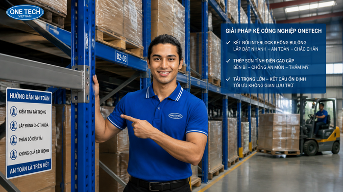 An toàn khi lắp đặt kệ kho logistics Tây Ninh An toàn khi lắp đặt kệ kho logistics Tây Ninh