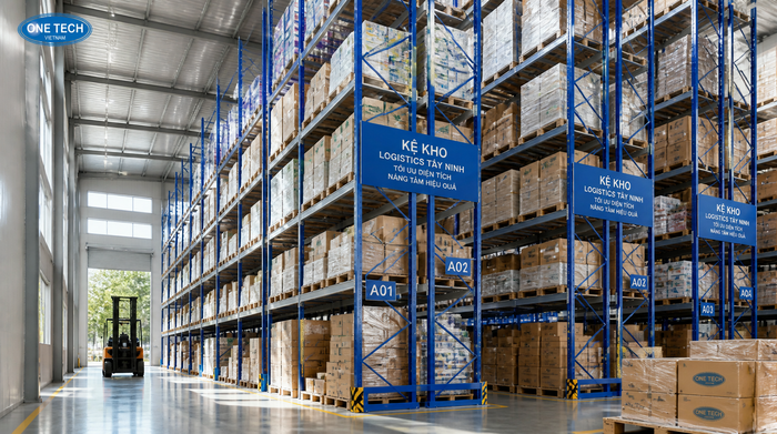Kệ kho logistics Tây Ninh trong kho hàng công nghiệp Kệ kho logistics Tây Ninh trong kho hàng công nghiệp