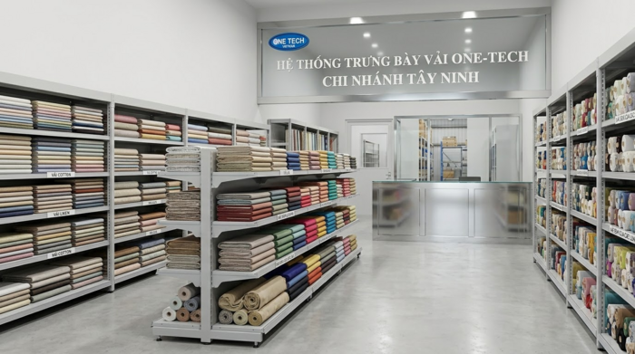 Kệ trưng bày vải cho cửa hàng và kho bách hóa tại Tây Ninh