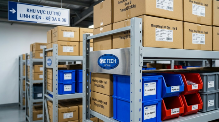 Kệ trung tải kho linh kiện điện tử Tây Ninh Kệ trung tải cho kho linh kiện điện tử đóng thùng tại Tây Ninh