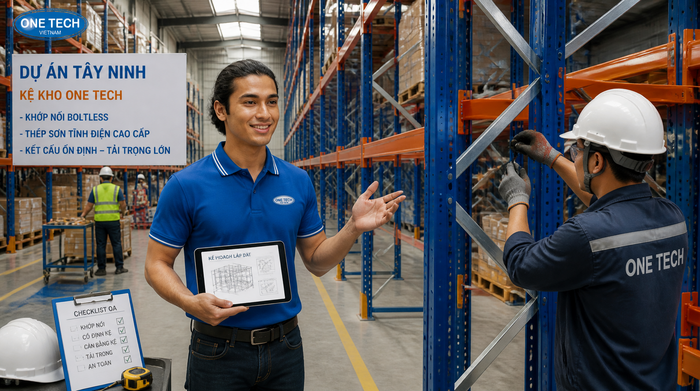 Quy trình khảo sát và lắp đặt kệ kho logistics tại Tây Ninh Quy trình khảo sát và lắp đặt kệ kho logistics tại Tây Ninh