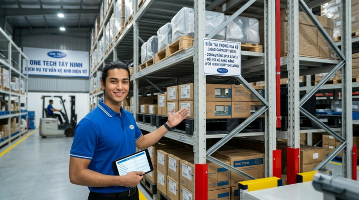 Tư vấn kệ kho linh kiện điện tử Tây Ninh OneTech Group Tư vấn kệ kho linh kiện điện tử Tây Ninh trực thuộc OneTech Group