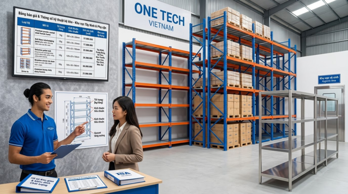 Báo giá kệ kho thủy hải sản Tây Ninh theo bản vẽ và tải trọng