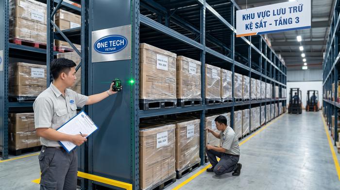 Lắp đặt và bàn giao kệ kho siêu thị Tây Ninh tại công trình