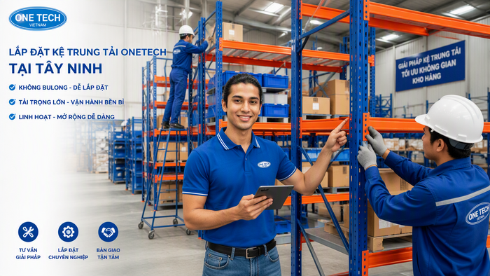Quy trình tư vấn và lắp đặt kệ trung tải Tây Ninh Quy trình lắp đặt kệ trung tải tại Tây Ninh